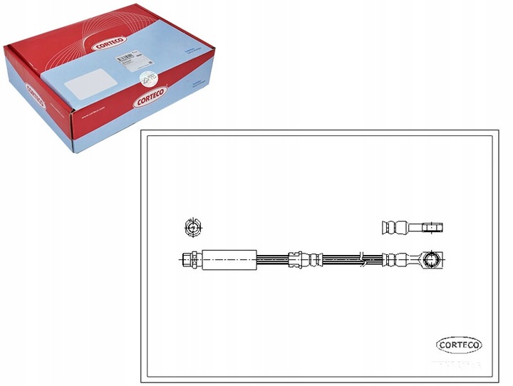 фото №1, Шланг тормозной [corteco]