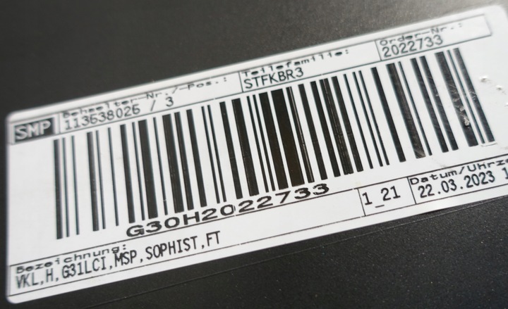 фото №13, Bmw 5 g31 lci 2020-2023 м-пакет універсал pod 6 pdc 8080630 бампер зад задній