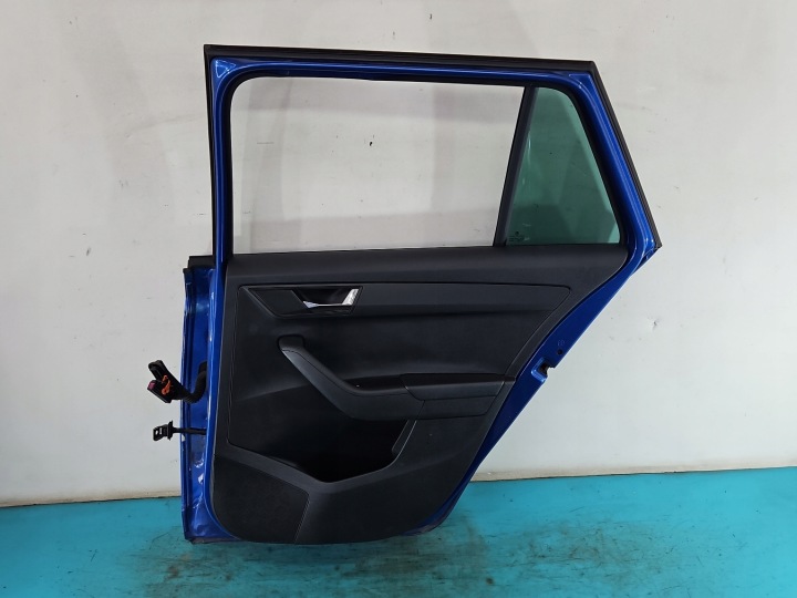 фото №11, Двері зад праве skoda fabia iii універсал 5d синій lf5w 8x8x