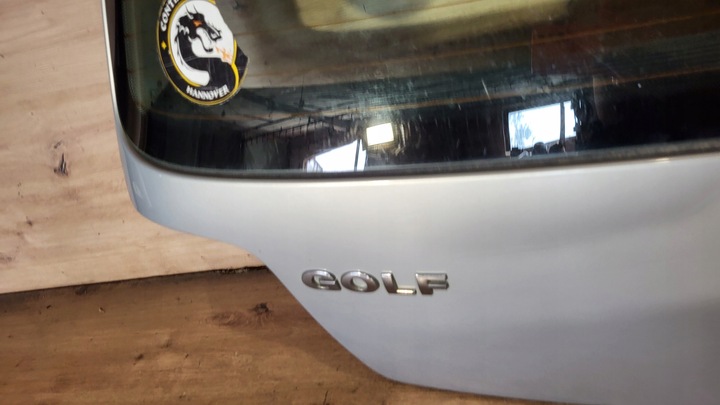 фото №10, Крышка багажника vw golf 4 iv hb lb7z серебряная