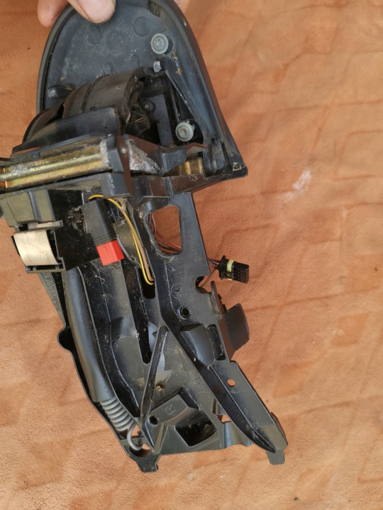 фото №6, Mercedes w203 рестайлінг дзеркало праві 11pin складний ele електрично