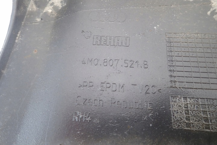 фото №8, Audi q7 ii s-line спойлер бампера зад 4m0807521b