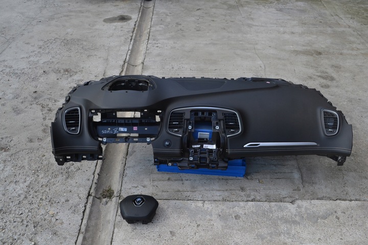 фото №1, Renault scenic iv 4 панель роздавальна консоль капот подушка безпеки оригінал