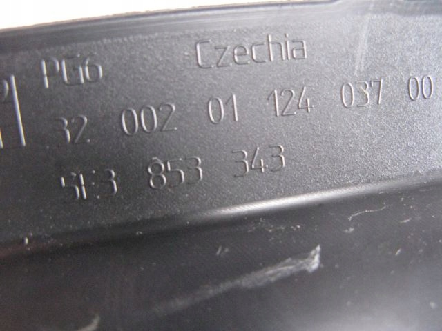 фото №12, Решётка решётка радиатора skoda octavia 4 iv 5e3853653 чёрный чёрный