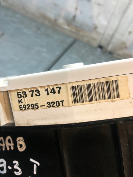 фото №6, Спидометр приборы saab 9-3 i 2.0t 5373147
