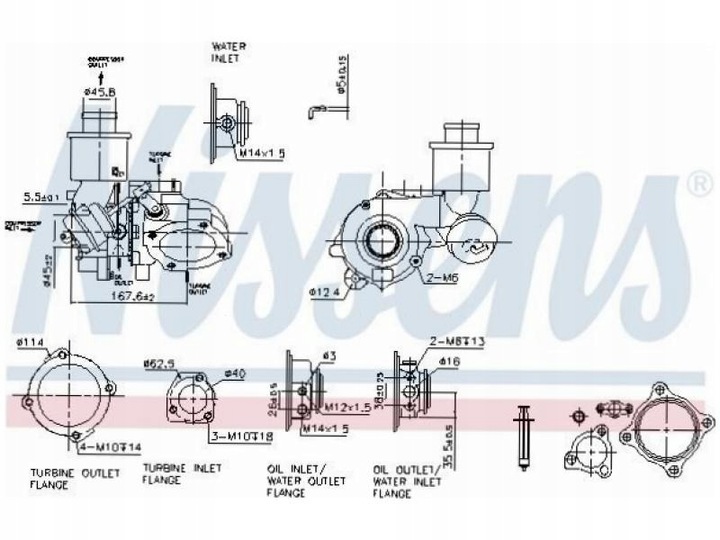 фото №2, Турбонагнітач seat leon 1m 1.8 99-06 ibiza iii mk3 1.8 03-08