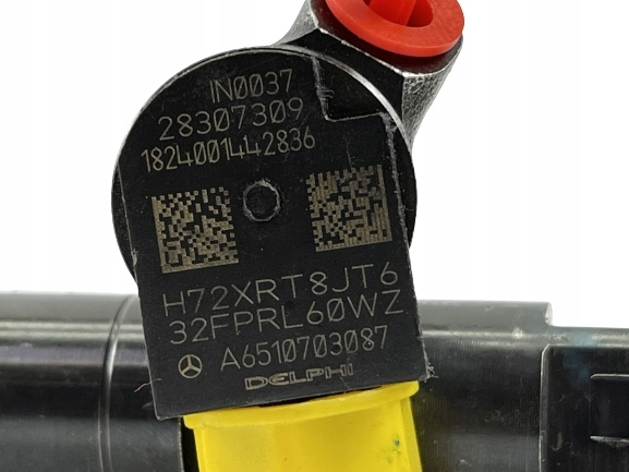 фото №3, Инжектор delphi mercedes 2.2 cdi 28307309 a6510703087 гарантия тест