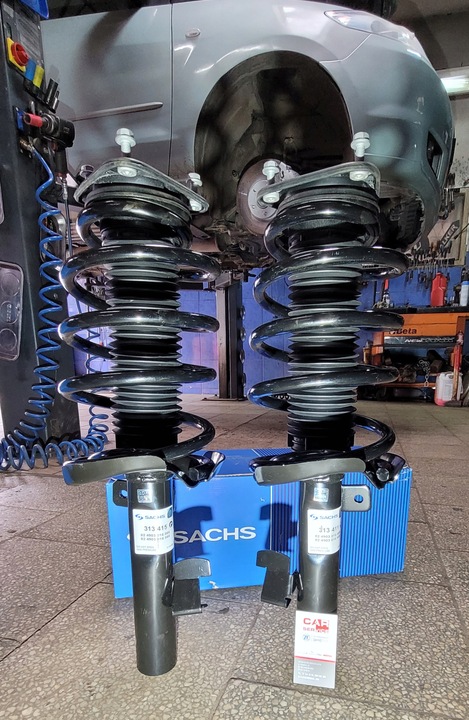 фото №5, 2x sachs амортизаторы отбойники перед ford focus iii