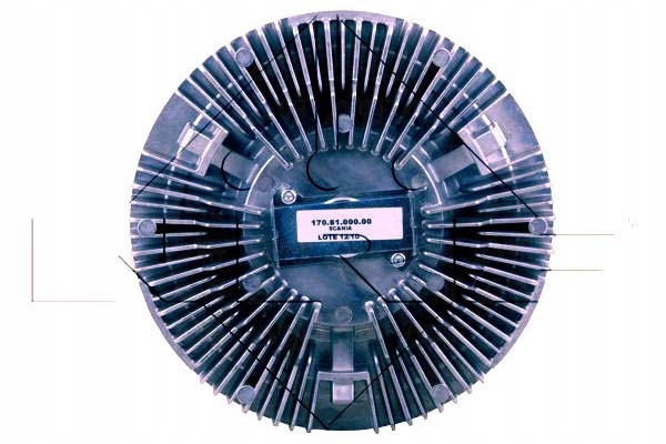 фото №2, Зчеплення вентилятора радіатор scania 3 ds11.34-dt