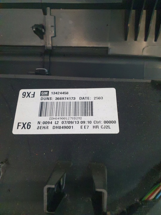 фото №3, Opel zafira c отопитель воздуходувка 13424458 fx6 eu