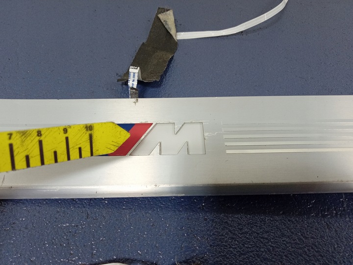 фото №4, Bmw 7 g12 планки порогові m набір комплект