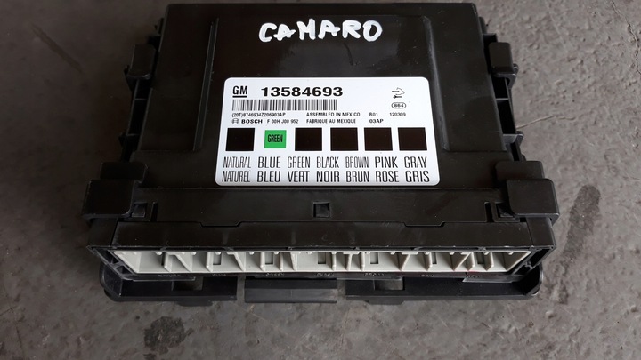 фото №1, Chevrolet camaro v ss 12r модуль блок управления 13584693