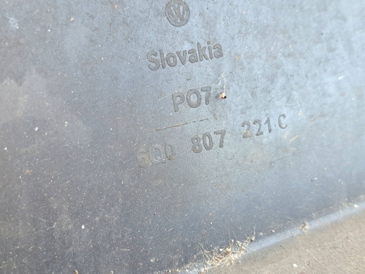 фото №12, Бампер передний перед vw volkswagen polo iv 6q рестайлинг 6q0807221c