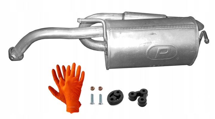 фото №1, Chevrolet matiz 0.8 1.0 2005-2010 глушитель конечный оригинальный номер 96591511