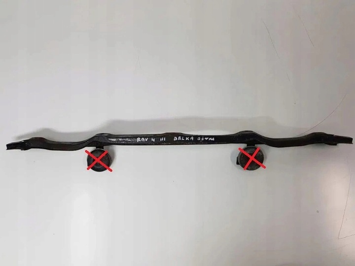 фото №1, Підсилювач верхній ременя передньої балка бампера планка toyota rav4 iii
