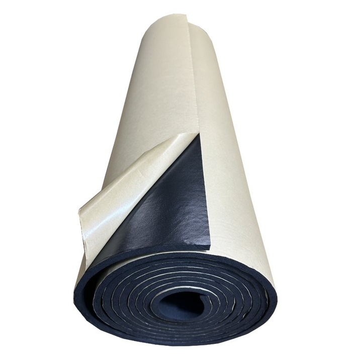 фото №13, Піна kauczukowa килимок гумова шумопоглинаюча з klejem 6mm 100x100cm