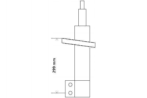 фото №2, Амортизатор перед левый правые citroen jumpy spacetourer opel vivaro c