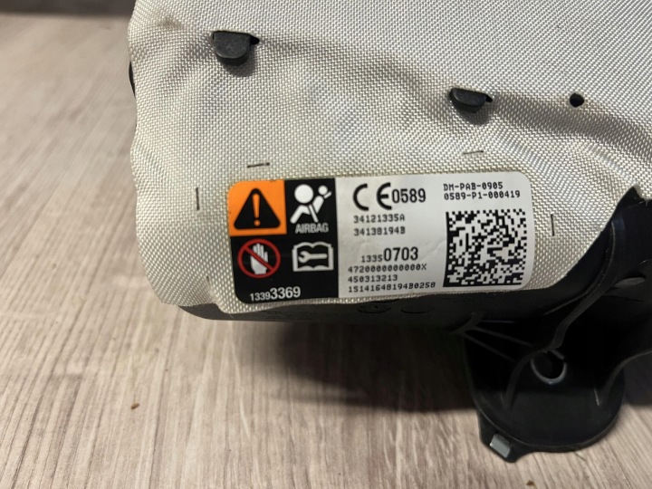 фото №16, Opel adam торпедо консоль air bag подушки ori 13381938 13357723 13350703