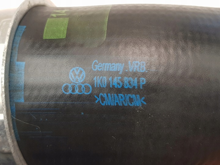 фото №9, Шланг шланг труба повітря volkswagen golf v 1.4 tsi 1k0145834p
