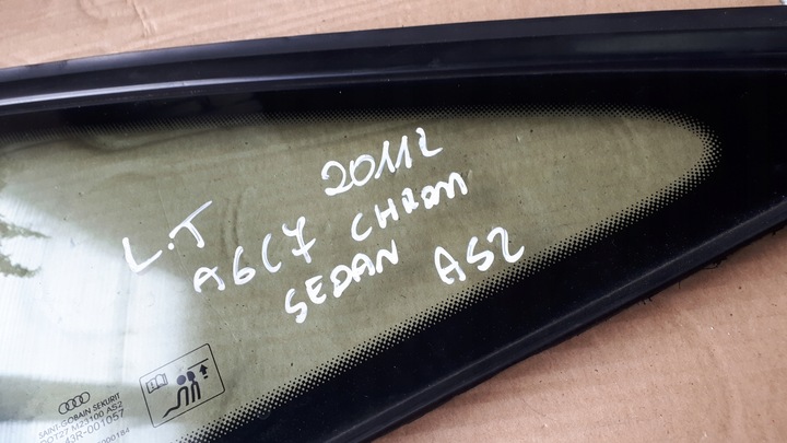 фото №3, A6 c7 4g скло кузовна ліва лівий зад sedan 11r