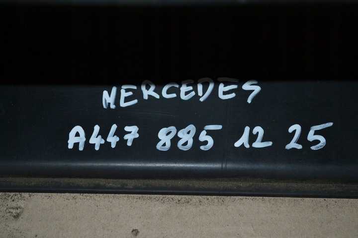 фото №12, Бампер зад задній mercedes v клас w447 vito pdc
