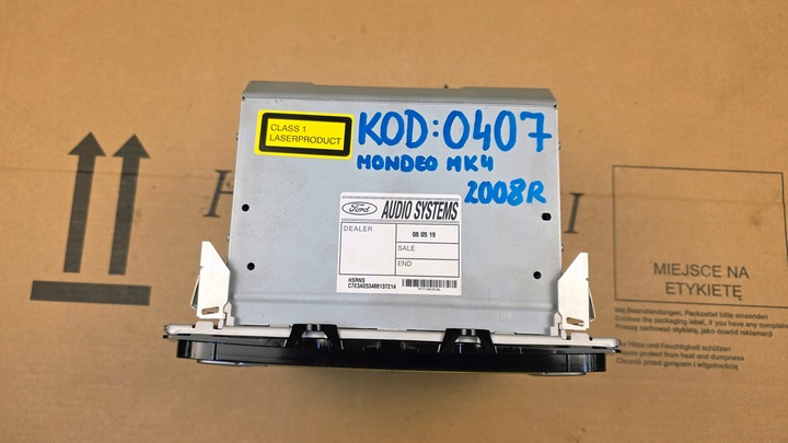 фото №13, Mondeo mk4 s-max mk1 galaxy mk3 радио большая навигация nx 2008 r. код красивая !