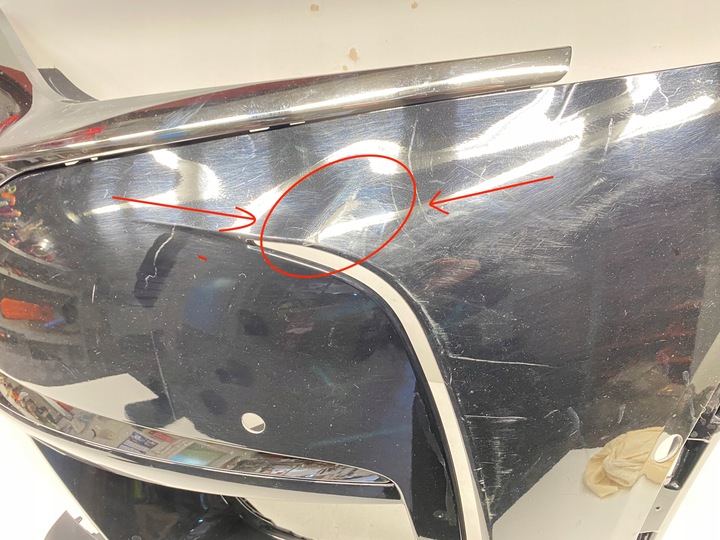 фото №6, Левая сторона бампер перед переднее хром citroen ds7 2017-