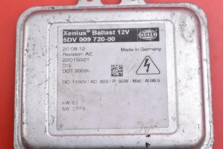 фото №7, Преобразователь ксенон ксенон левая 5dv009720-00 opel astra 4 iv j 09-12