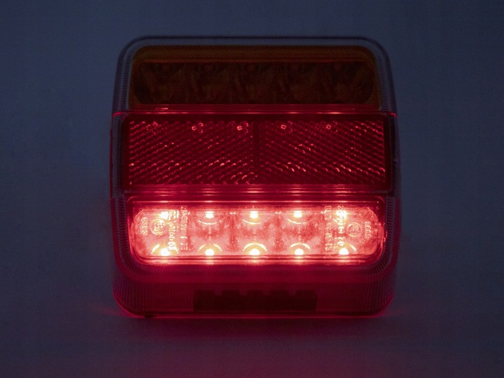 фото №10, 2x лампа задняя прицепы комбинированная led диодный универсальный магнит пара