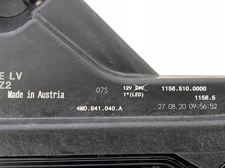 фото №5, Новый фара matrix led правая сторона audi q7 sq7 4mb 4mg 2016 4m0941040a