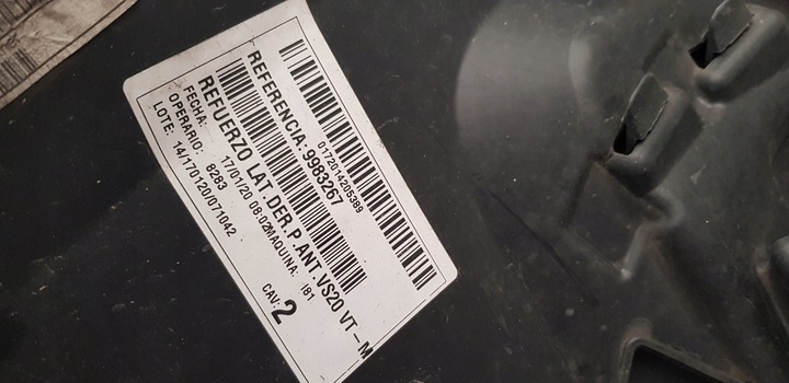 фото №11, Бампер перед переднее mercedes vito v-klasa a447 салазки