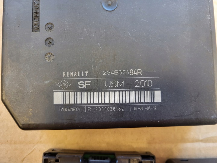 фото №6, Набор стартовый компьютер карта renault zoe 5am450