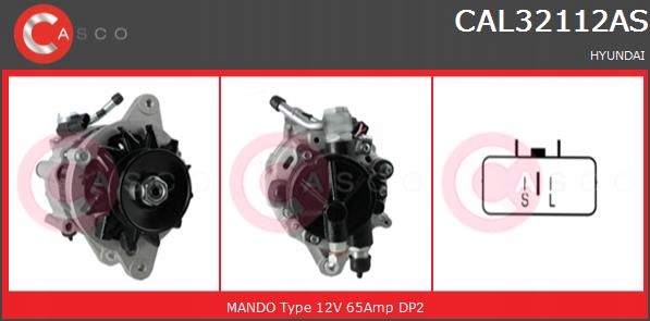 фото №1, Генератори casco cal32112as