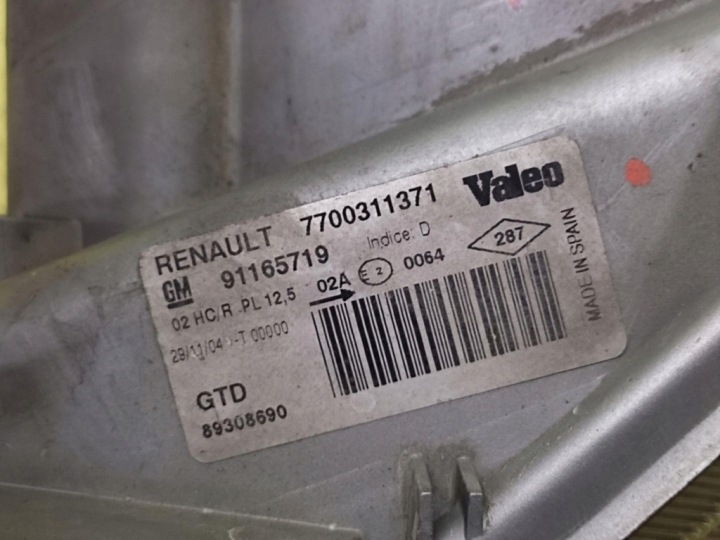 фото №12, Renault trafic ii фара передняя левые перед 7700311371