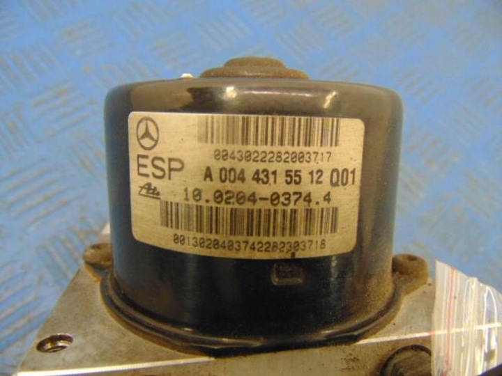 фото №10, Mercedes c класс w203 2.2cdi насос abs a0044315512