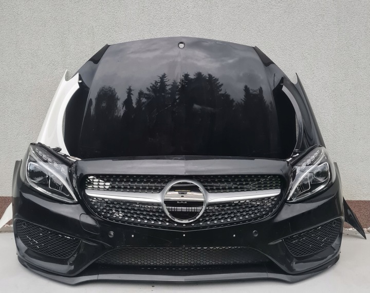фото №1, Mercedes c клас w205 amg капот лампи бампер pas крило комплект