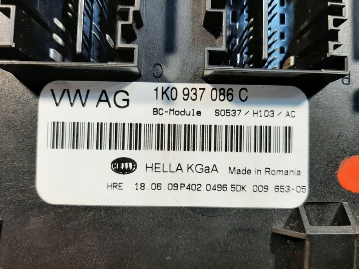 фото №11, Vw golf vi 1.4 tsi 3d 09r блок управления двигателя 03c906027f набор