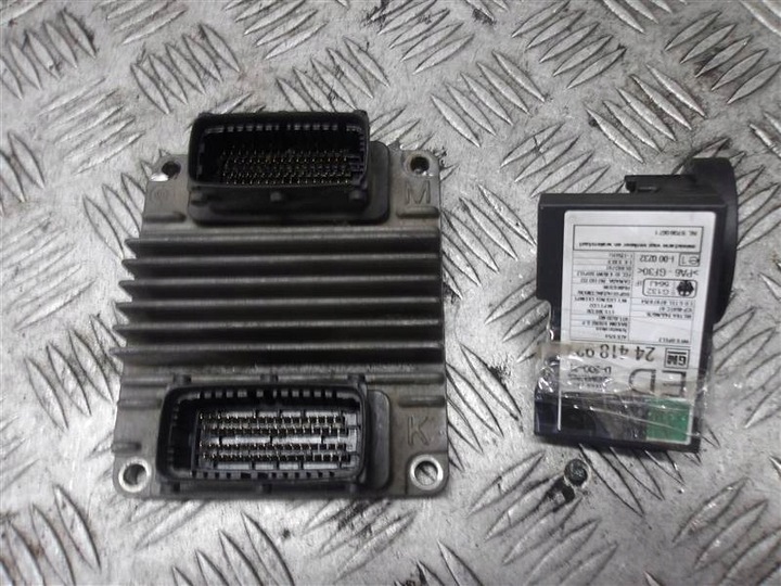 фото №3, Компьютер двигателя набор стартовый opel astra ii g 1.7 dti