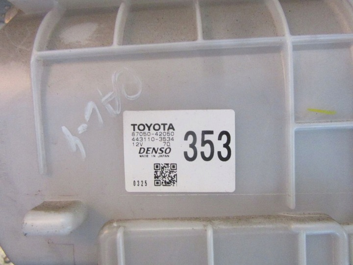 фото №6, Toyota rav4 ii 1.8i 2003 nagrewnica випарник корпус eu kpl
