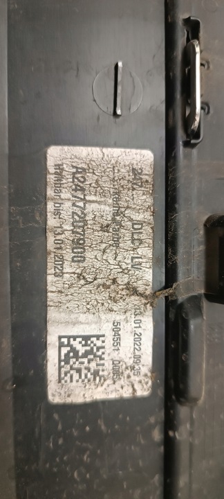 фото №7, Планка двері лівий перед mercedes gla a2477279200