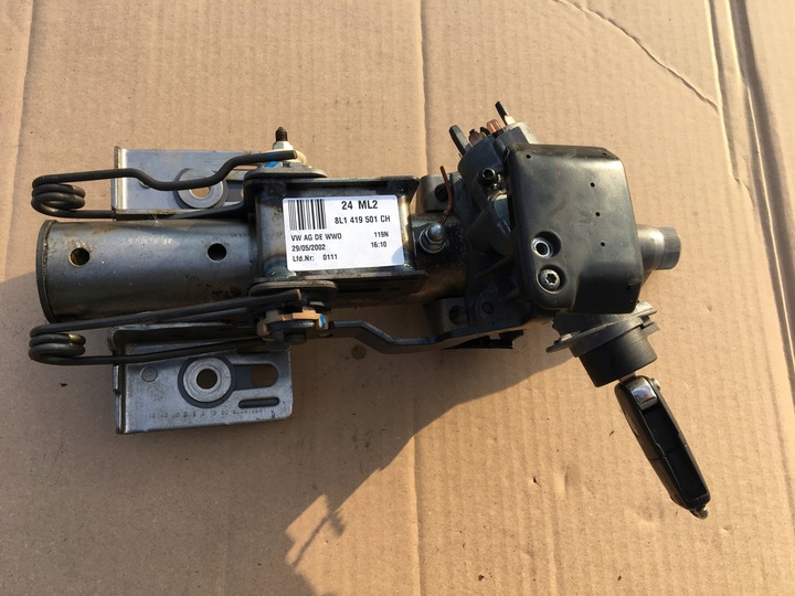 фото №1, Колонка кермова замок запалювання ключ octavia i