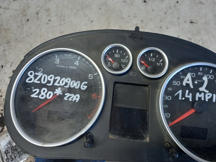 фото №5, Спідометр  obrotomierz audi a2 1.4 mpi 8z0920900g