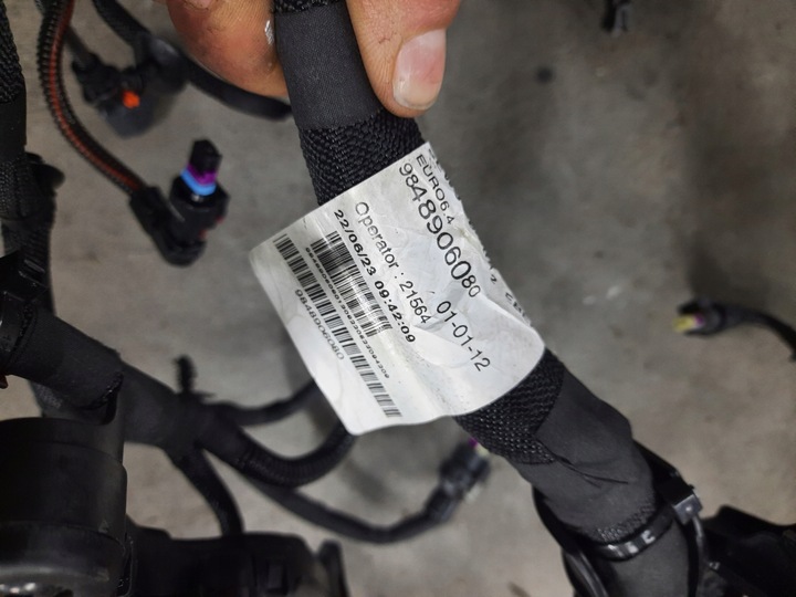 фото №5, Opel mokka b ii 1.2 жгут установка двигателя 2 запчасти комплект