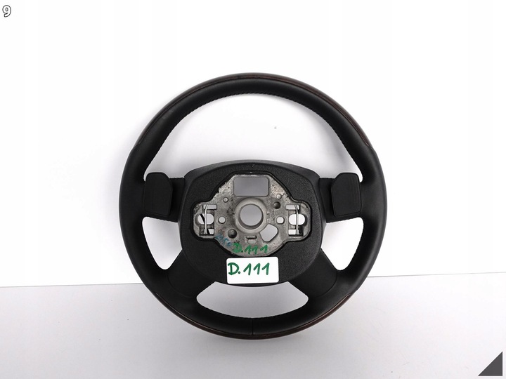 фото №10, Audi a8 s8 4h0 d4 рестайлинг 13-17 руль многофункциональный лепестки дерево кожа