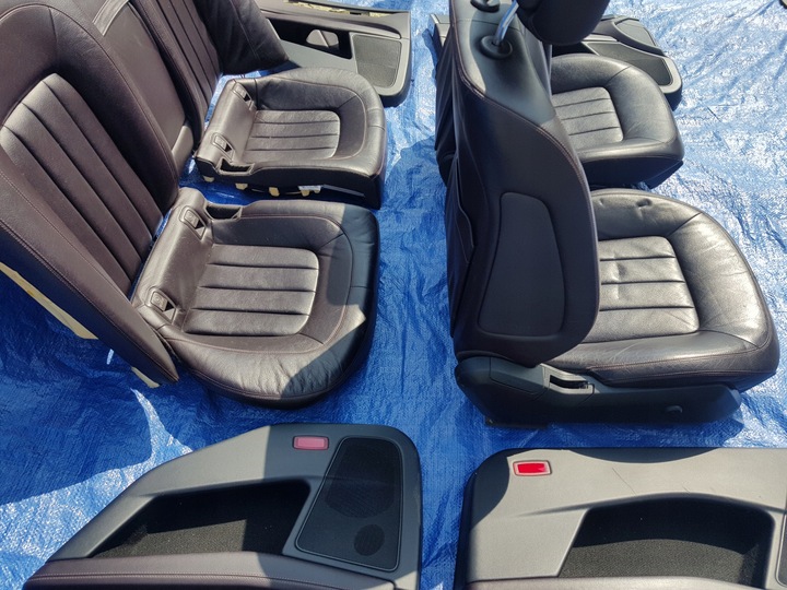 фото №9, Mercedes cls w218 sedan сидіння диван fiolet kpl