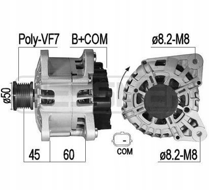 фото №1, Era генератор messmer dacia, renault