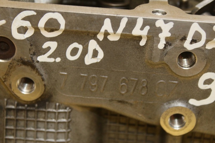 фото №12, Головка bmw e60 e90 e81 e87 e84 2.0 d n47d20c 7797678