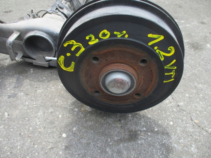 фото №4, Балка ось задняя citroen c3 iii 20r 1,2vti