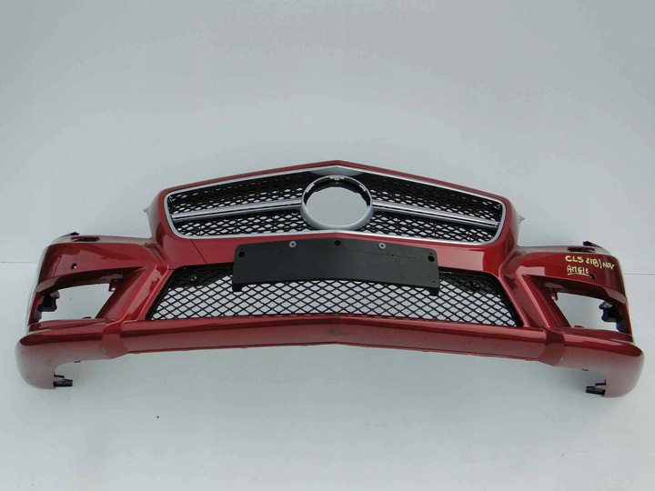 фото №13, Mercedes cls 218 бампер переднє amg комплектний
