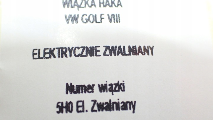 фото №10, Нова джгут фаркоп volkswagen golf viii 5h + новий модуль + кнопка